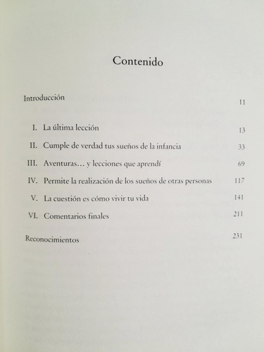 La Última Lección - Randy Pausch (Usado)