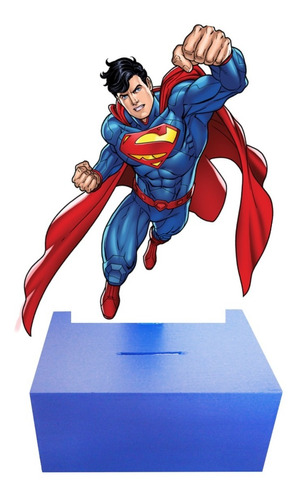 Superman Alcancías Centro Mesa O Recuerdos