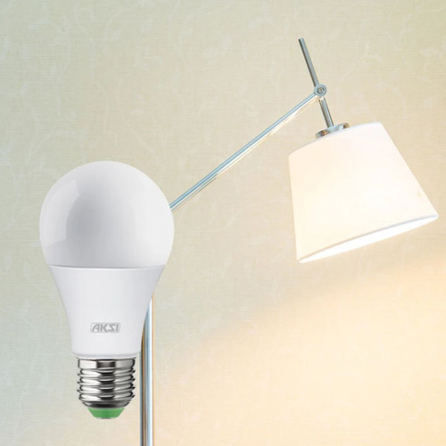 Foco Led Ahorrador 7w Luz Blanca Ecopack 6 Pzas A19 Aksi