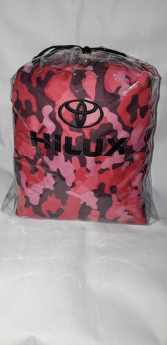 Imagen 6 de 10 de Forros Asientos Impermeable Camuflaje Hilux Kavak Disponible