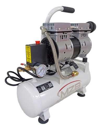 Imagen 2 de 7 de Compresor Libre De Aceite 9 Lts 0.75hp 110v