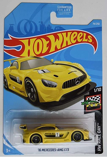 Hot Wheels 2019 Día De La Raza Hw 1/10: '16 Mercedes-amg Gt3