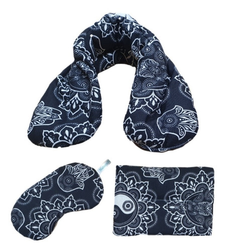 Imagen 6 de 10 de Almohadillas Termicas Semillas Trio: Cuello Antifaz Multiuso