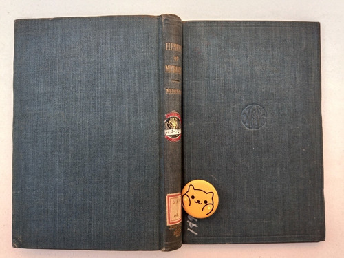 Libro Elements Of Mechanics Mansfield Merriman 115i2