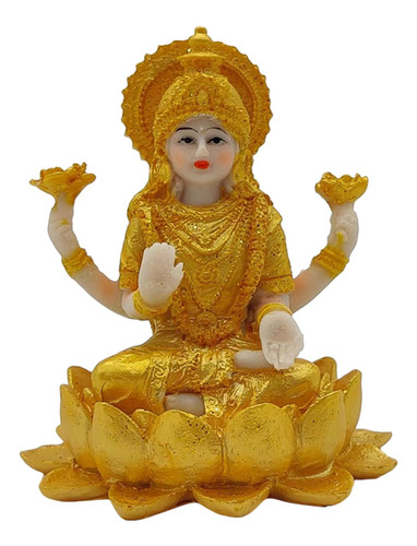 Colección De Estatuas De Diosa Hindú Sobre Loto De Tailandia