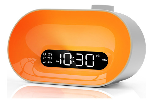 Reloj Despertador De Amanecer Para Dormitorio De Ninos, Adul