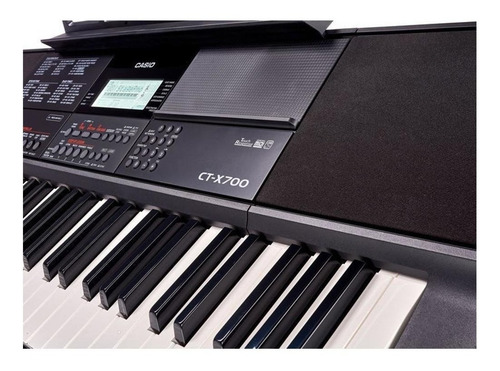 Teclado musical Casio Portable CT-X700 61 teclas negro