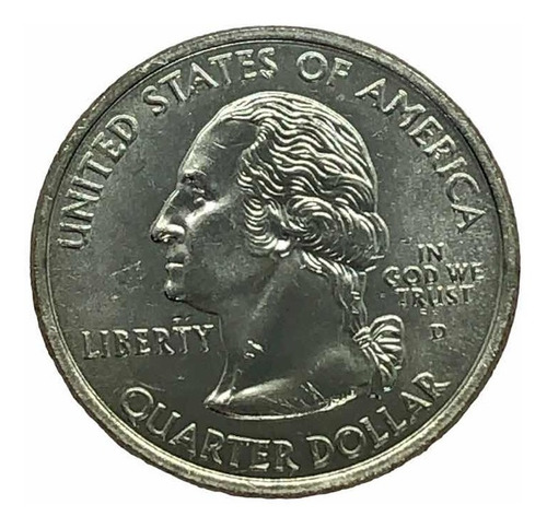 Moneda 25 Centavos De Usa Estado Nevada Año 2006-d (Usado)