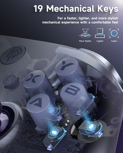 Controles Bluetooth Easysmx X10 Inalambrico Para Pc Nintendo