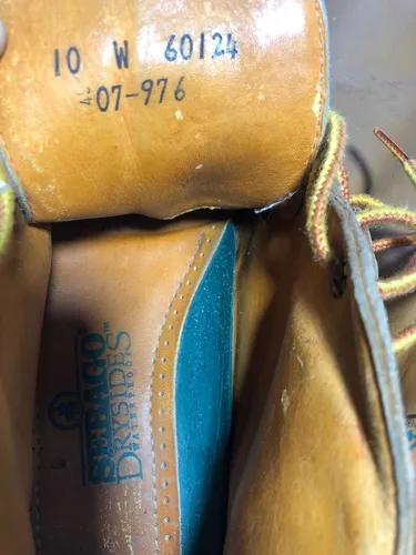 Zapatos Tipo Bot n Marca Sebago Usados Talla 10 Cuero