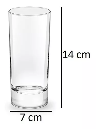 Vasos De Vidrio X4 300 Ml