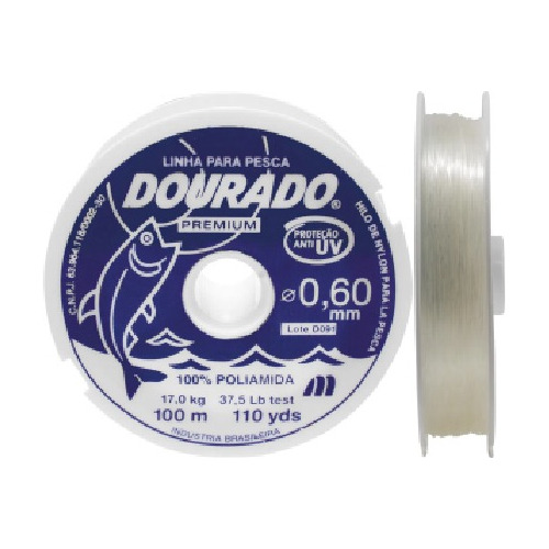 Fio, Linha De Nylon 0.60mm Rl100m Pesca, Artesanato