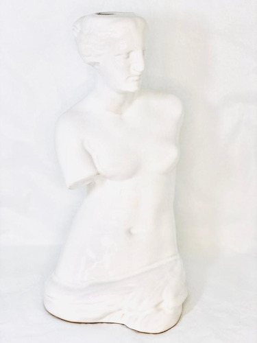 Florero/escultura Afrodita Completo Color Blanco Florero Escultura Afrodita Completo