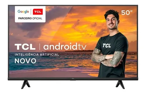 Smart Tv Led 50 Polegadas 50p615 Uhd 4k Hdr Tcl | MercadoLivre