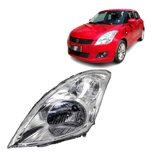 Optico Izquierdo Suzuki Swift C/regulacion Manual 2012