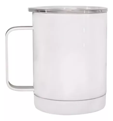 AQUAPELLI 90138 TAZA TERMICA ACERO INOXIDABLE 12 OZ BLANCO