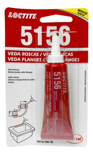 5156 Loctite Eliminador De Empaques Y Sellador De Rosca