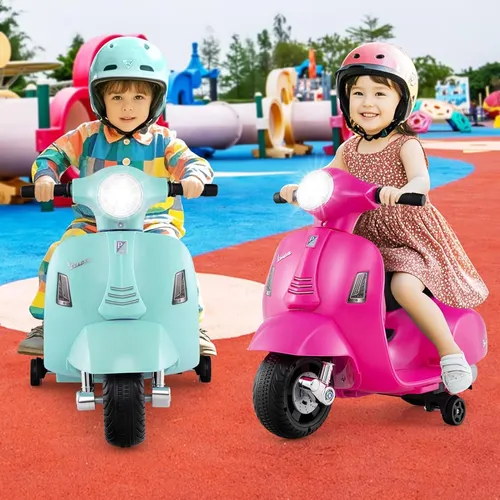 Infans - Scooter Vespa Con Licencia Para Niños, Motocicleta