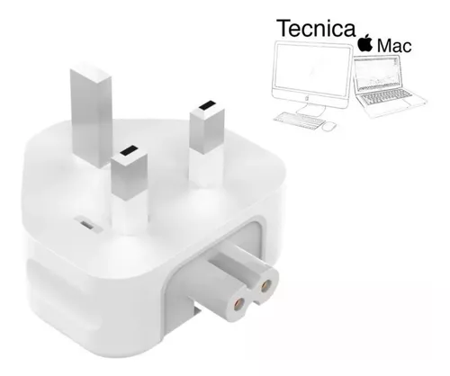 Adaptador Uk Magsafe Macbook Pro Air Patas Reino Unido