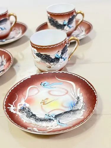 Xicara Café Porcelana Japonesa H Satsuma C/litofania