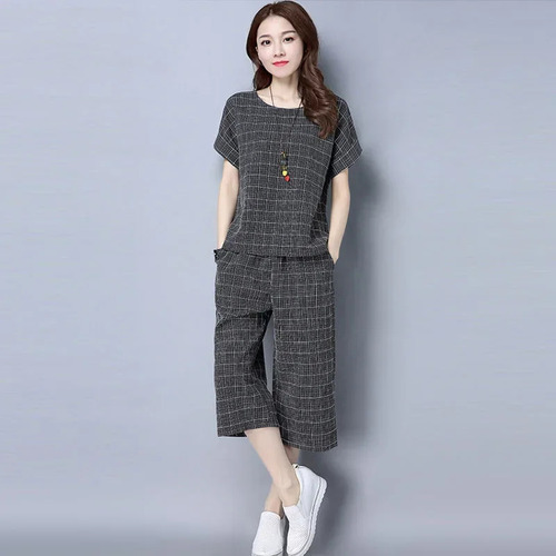 Para Conjunto De Pantalones Cortos Casuales De Verano A