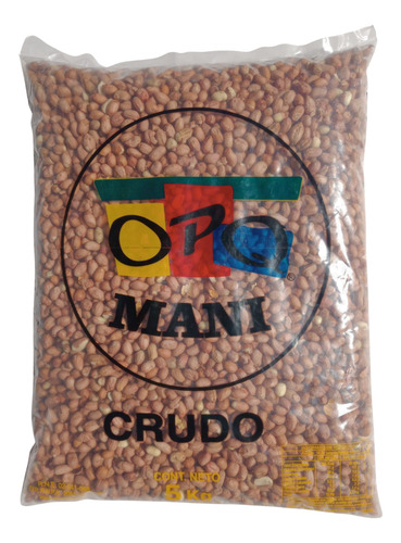 Maní Crudo Con Piel 5kg - Runner 38/42 - Grano Seleccionado