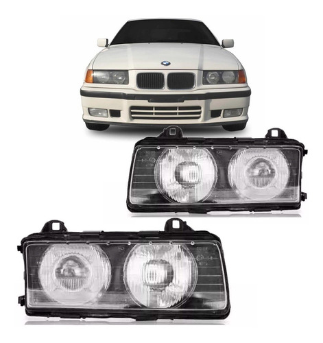 Farol Bmw 320 330 323 328 1991 1992 1993 94 95 96 1997 1998