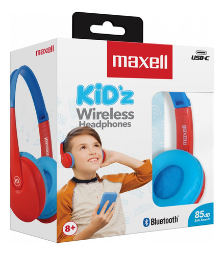 Audifonos Kid'z Maxell Wireless Bluetooth 
