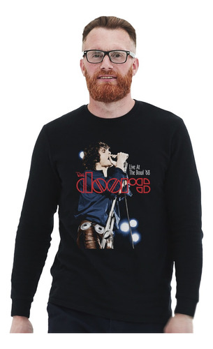 Polera Ml The Doors Live At The Bowl Rock Impresión Directa