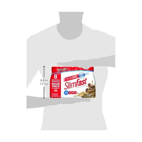 Slim Fast Original, Meal Replacement Shake, Cappuccino Delig
