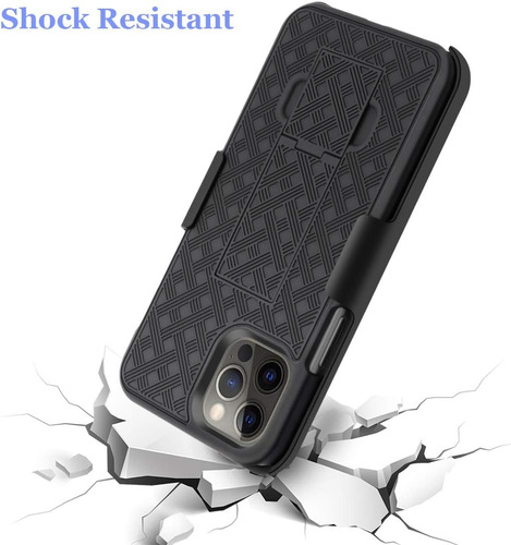 Funda Finic Compatible Con iPhone 12 Pro Max 5g Fase Combo