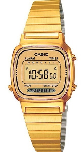 Imagen 1 de 2 de Reloj Casio La 670wga 9d Vintage Retro 100% Original