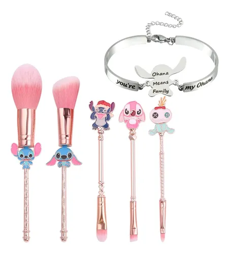 Juego De Brochas De Maquillaje Ohana Stitch 626