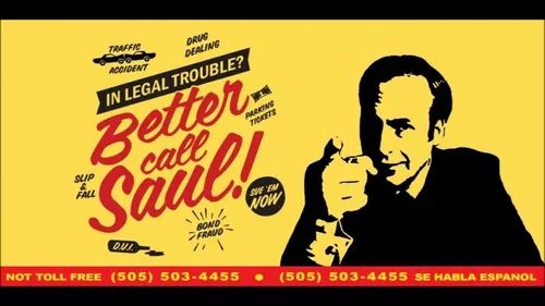 Crea un póster personalizado de better call saul.