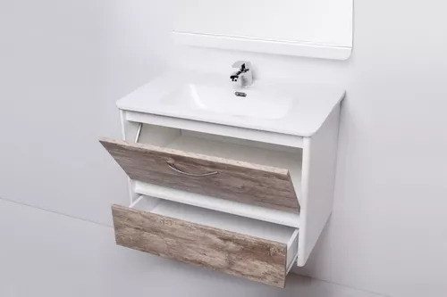 Imagen 4 de 8 de Vanitory Campi Shape Sh60rcl Mesada Loza 3ag 60cm