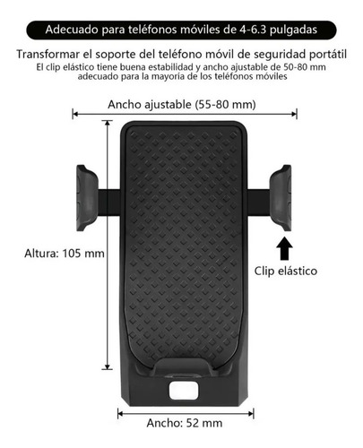 Luz Bocina Bicicleta Foco Power Bank Soporte Celular Usb
