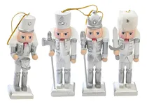 Comprar 4x Cascanueces Figuras Colgantes Estatuas Decoraciones