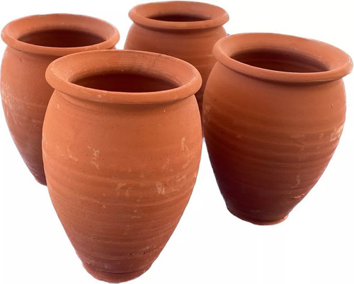 30 Cantaritos De 450ml Mas 30 Shots De Barro Para Tequila