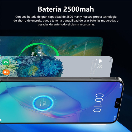 Teléfonos Inteligentes Android Baratos I15 Pro Max Blanco 6.8 En 2gb Ram 16gb Rom