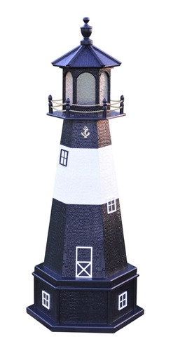 Amish-made Tybee Island Faro Replica Ga Para Exterior Base