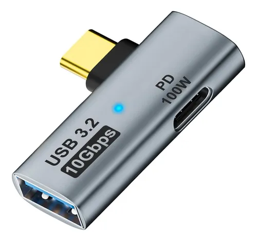 comprar Adaptador Usb C A Usb 3.2 M22-in-1 Con Puerto De Carga De 10