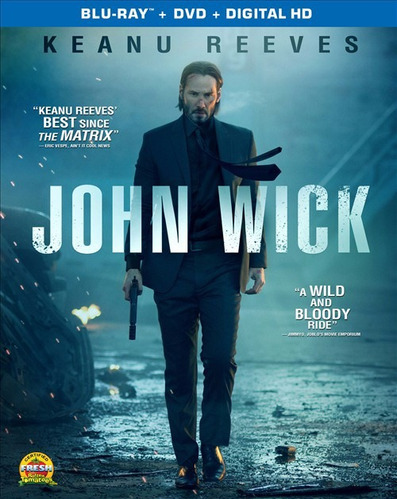 Blu-ray + Dvd John Wick / Sin Control