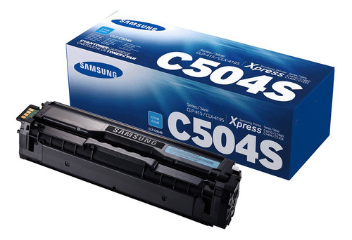 Toner Samsung C504s Clp415 Clx4195 Sl1810 1860 Cyan Su029a