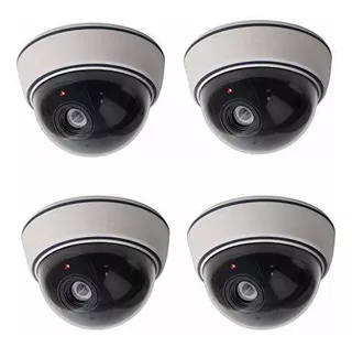 Cámaras De Seguridad Falsas Cámara Cctv Domo Con Mirada Real