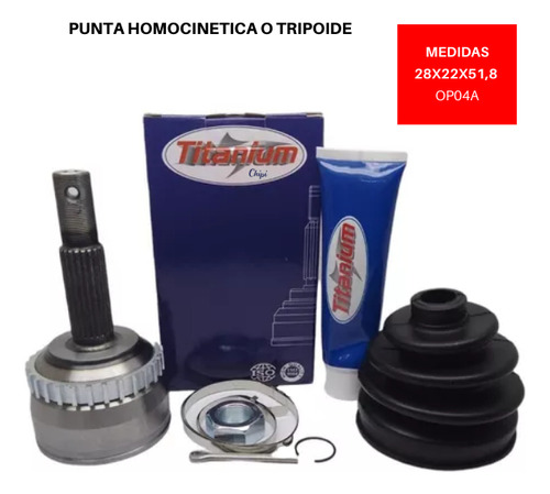 Punta Tripoide Chevrolet Corsa Base 1.8 2004