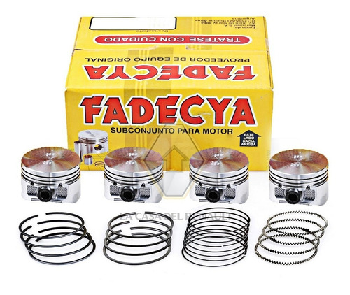 Subconjunto Piston 0.50 Renault Clio 2  K4m 1.6 16v Fadecya