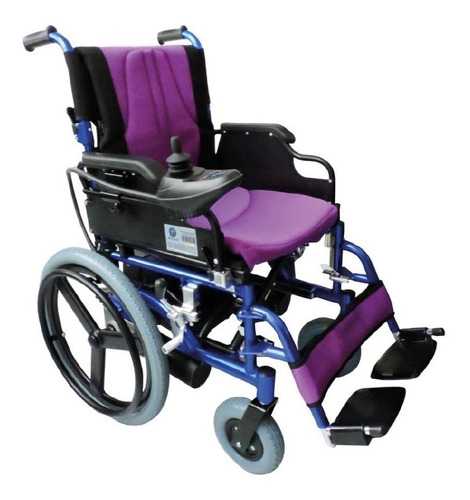 Silla De Rueda Eléctrica Morada