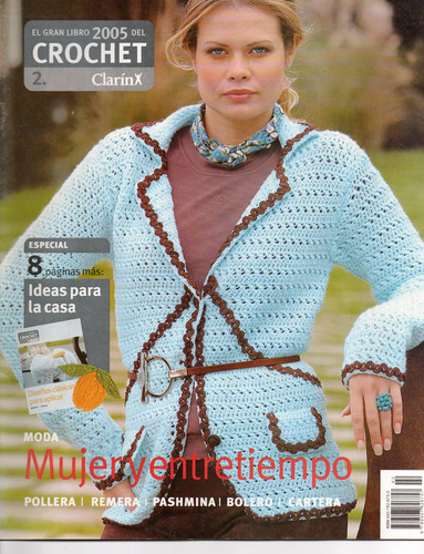El Gran Libro Del Tejido Crochet Clarin 2005 Colecc Completa (Usado)