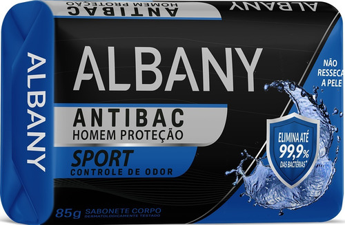Sabonete Albany Antibac Proteção Controle De Odor Kit C/30