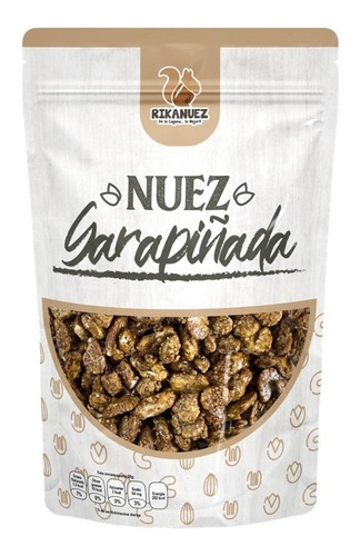 Nuez Garapiñada Pack 900gr -rikanuez